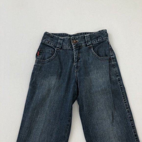 Esprit Jenas Women's 16 Blue Boot Cut Denim Pants Reg Fit Size 26x30 - Picture 3 of 16